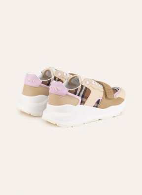 BURBERRY Sneakers RAMSEY, Color: LIGHT BROWN/ LIGHT PINK/ BROWN (Image 1)