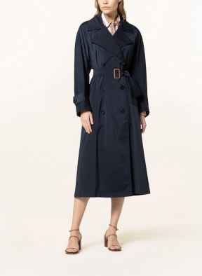 WEEKEND MaxMara Trench coat STEGOLA, Color: DARK BLUE (Image 1)
