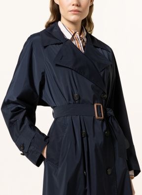 WEEKEND MaxMara Trench coat STEGOLA, Color: DARK BLUE (Image 1)