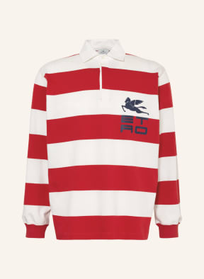 ETRO Jersey polo shirt , Color: WHITE/ RED (Image 1)