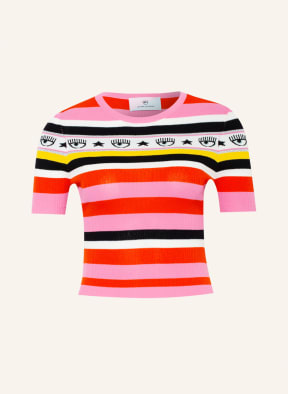 CHIARA FERRAGNI Knit shirt with glitter thread, Color: 919 multi (Image 1)