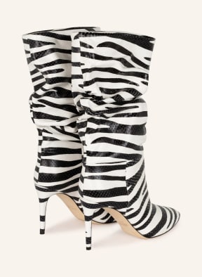 PARIS TEXAS Boots, Color: BLACK/ WHITE (Image 1)