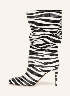 PARIS TEXAS Boots, Color: BLACK/ WHITE (Image 1)