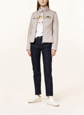 BARBOUR INTERNATIONAL Quilted jacket MORGAN, Color: BEIGE (Image 1)