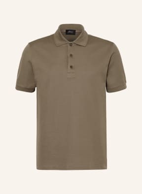 Brioni Piqué polo shirt , Color: KHAKI (Image 1)