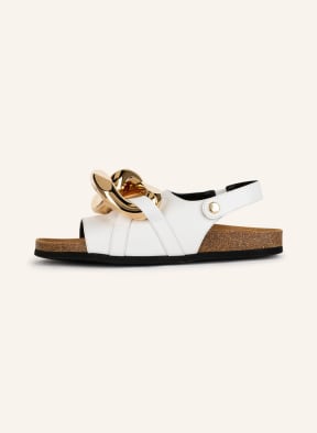 JW ANDERSON Sandals CHAIN , Color: WHITE (Image 1)