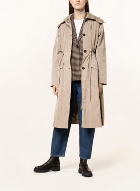 Barbour Mantel JULIET mit abnehmbarer Kapuze, Farbe: BEIGE (Bild 1)
