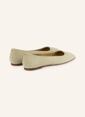 Aeyde Ballerina flats IDA, Color: LIGHT GREEN (Image 1)