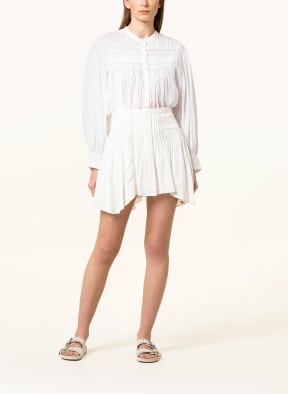 ISABEL MARANT ÉTOILE Skirt JORENA with embroidery, Color: WHITE (Image 1)