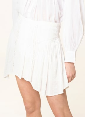 ISABEL MARANT ÉTOILE Skirt JORENA with embroidery, Color: WHITE (Image 1)
