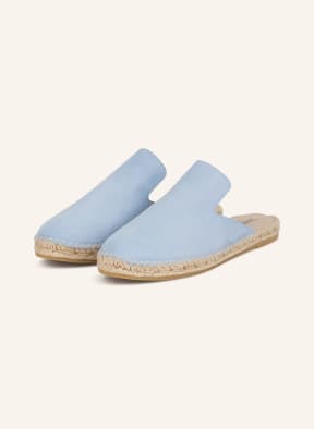 espadrij l'originale Mules LUXE, Color: LIGHT BLUE (Image 1)