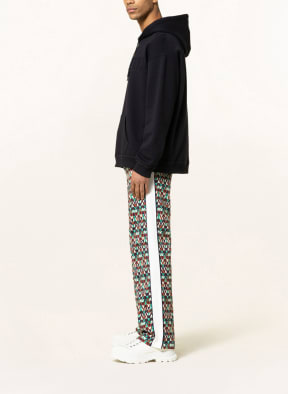 VALENTINO Oversized hoodie, Color: DARK BLUE (Image 1)