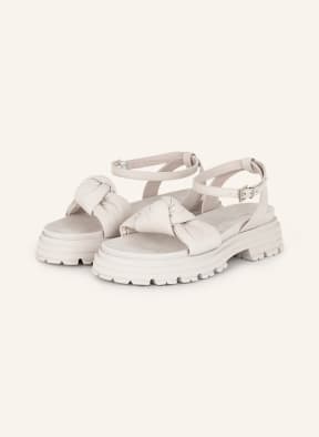 KENNEL & SCHMENGER Platform sandals PROFILE, Color: LIGHT GRAY (Image 1)