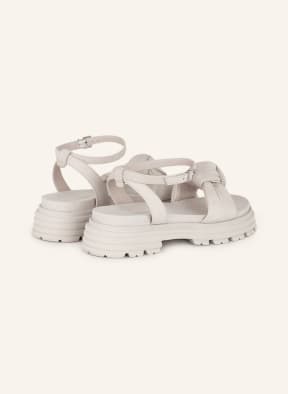 KENNEL & SCHMENGER Platform sandals PROFILE, Color: LIGHT GRAY (Image 1)