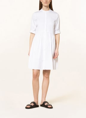 ROBE LÉGÈRE Shirt dress with 3/4 sleeves , Color: WHITE (Image 1)