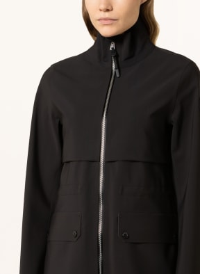 WOOLRICH Raincoat PEQUEA, Color: BLACK (Image 1)