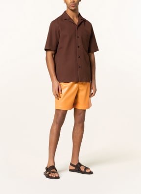 Nanushka Resort shirt comfort fit, Color: BROWN (Image 1)