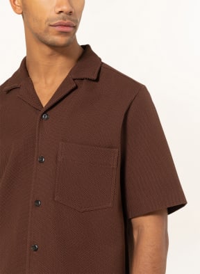 Nanushka Resort shirt comfort fit, Color: BROWN (Image 1)