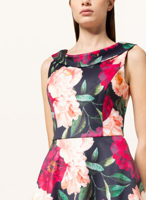 Vera Mont Cocktail dress, Color: RED/ GREEN/ LIGHT ORANGE (Image 1)