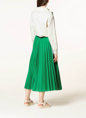 rich&royal Pleated skirt, Color: LIGHT BLUE/ GREEN (Image 1)