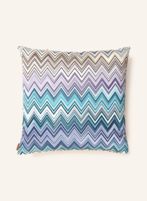 MISSONI Home Dekokisssen JARRIS-JAMILENA mit Federfüllung, Farbe: GOLD/ PETROL/ LILA (Bild 1)