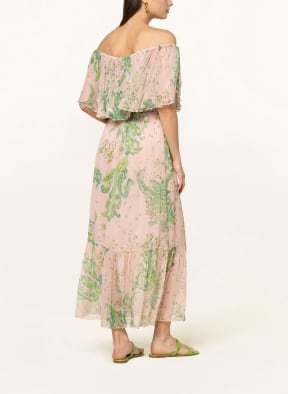 PINKO Kleid AGNONE , Farbe: HELLROSA/ GRÜN/ GELB (Bild 1)