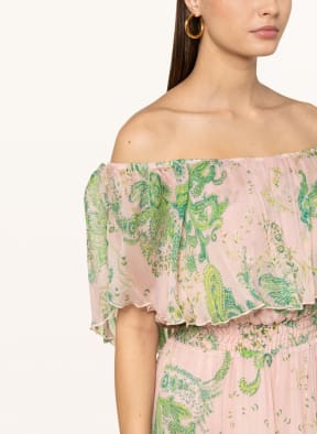 PINKO Kleid AGNONE , Farbe: HELLROSA/ GRÜN/ GELB (Bild 1)