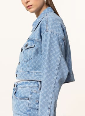 Buy DAILY PAPER Mani Monogram Denim Jacket - Blue At 30% Off