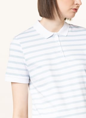 darling harbour Piqué polo shirt, Color: LIGHT BLUE/ WHITE (Image 1)