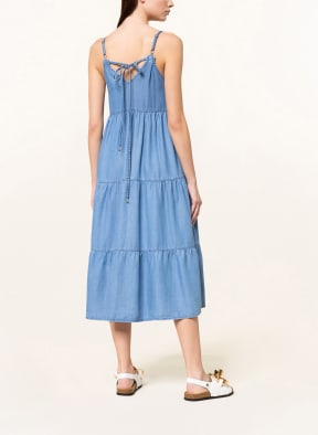 PATRIZIA PEPE Kleid in Jeansoptik, Farbe: HELLBLAU (Bild 1)
