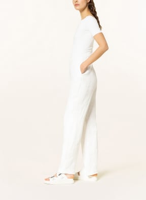 FABIANA FILIPPI Wide leg trousers made of linen, Color: WHITE (Image 1)