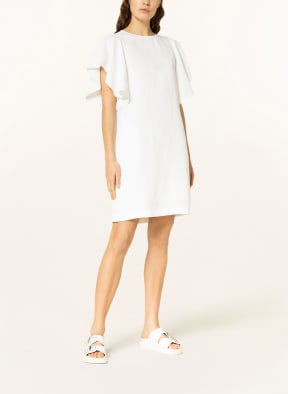 FABIANA FILIPPI Dress with linen, Color: WHITE (Image 1)