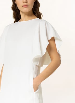 FABIANA FILIPPI Dress with linen, Color: WHITE (Image 1)