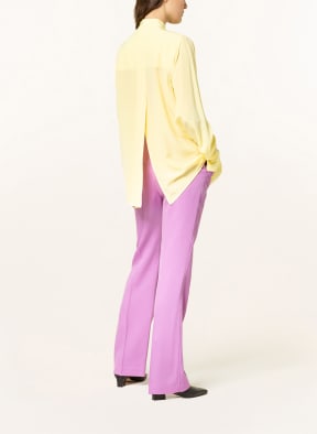 VICTORIABECKHAM Silk blouse, Color: LIGHT YELLOW (Image 1)