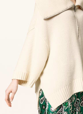 DOROTHEE SCHUMACHER Oversized-Pullover aus Merinowolle, Farbe: ECRU (Bild 1)