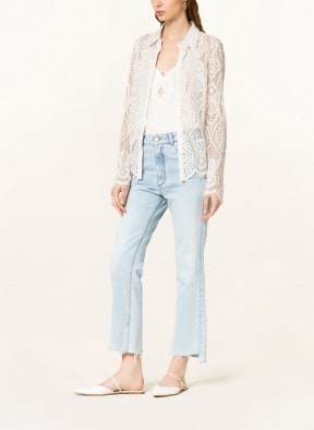 DOROTHEE SCHUMACHER Lace shirt blouse, Color: ECRU (Image 1)