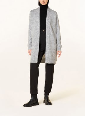 MAERZ MUENCHEN Knit cardigan with mohair , Color: LIGHT GRAY (Image 1)