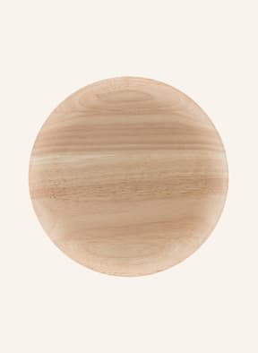 Bloomingville Speiseteller aus Holz, Farbe: BEIGE (Bild 1)