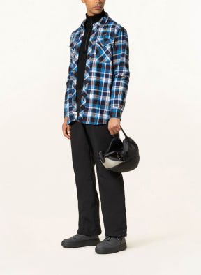state of elevenate Flanell-Hemd Comfort Fit, Farbe: DUNKELBLAU/ BLAU/ WEISS (Bild 1)