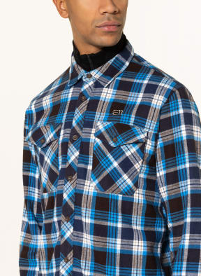 state of elevenate Flanell-Hemd Comfort Fit, Farbe: DUNKELBLAU/ BLAU/ WEISS (Bild 1)