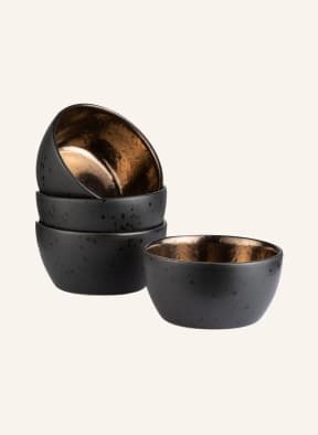 Bitz Set of 4 bowls, Color: BLACK (Image 1)