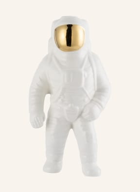 SELETTI Vase, Color: WHITE/ GOLD (Image 1)