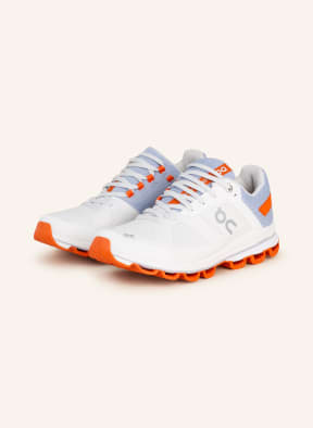 On Laufschuhe CLOUDSURFER 6, Farbe: WEISS/ HELLBLAU/ ORANGE (Bild 1)