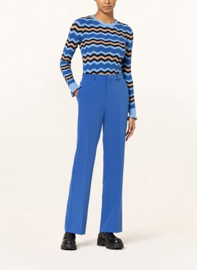 NEO NOIR Pullover NELLE mit Glitzergarn, Farbe: BLAU/ HELLBLAU/ BEIGE (Bild 1)
