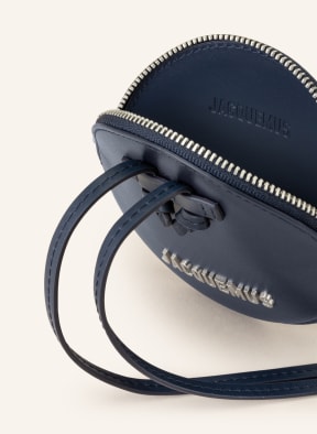 JACQUEMUS Shoulder bag LE PITCHOU, Color: DARK BLUE (Image 1)