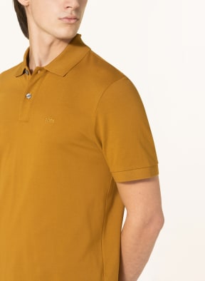 BOSS Piqué polo shirt PALLAS regular fit, Color: COGNAC (Image 1)