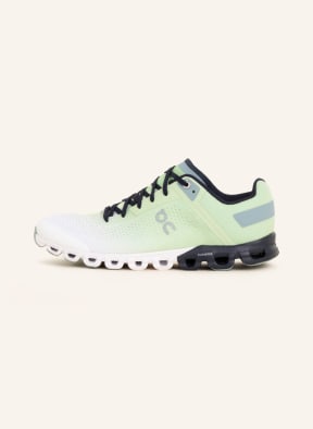 On Laufschuhe CLOUDFLOW, Farbe: WEISS/ HELLGRÜN (Bild 1)