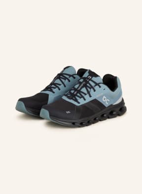 On Laufschuhe CLOUDRUNNER WATERPROOF, Farbe: SCHWARZ/ BLAUGRAU (Bild 1)