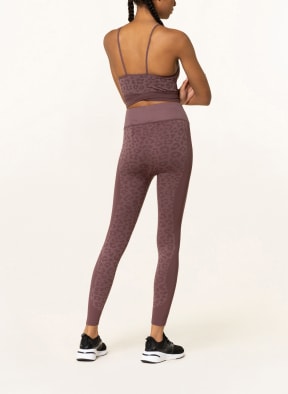 PUMA 7/8 tights FORMKNIT SEAMLESS, Color: 75 Dusty Plum-leopard print (Image 1)