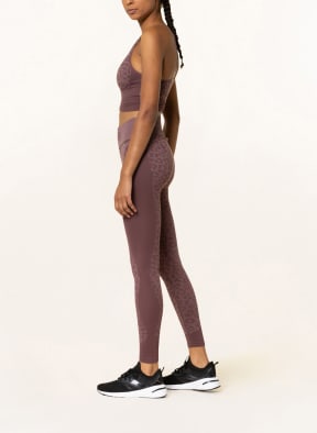 PUMA 7/8 tights FORMKNIT SEAMLESS, Color: 75 Dusty Plum-leopard print (Image 1)